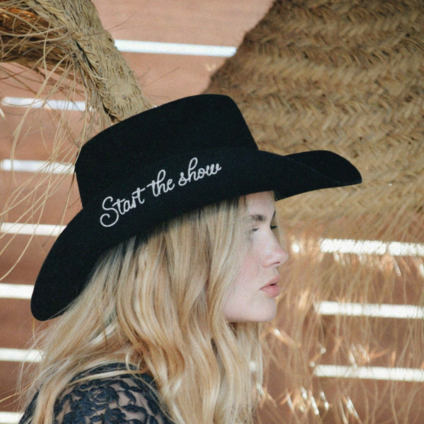 Start The Show Cowboy Hat