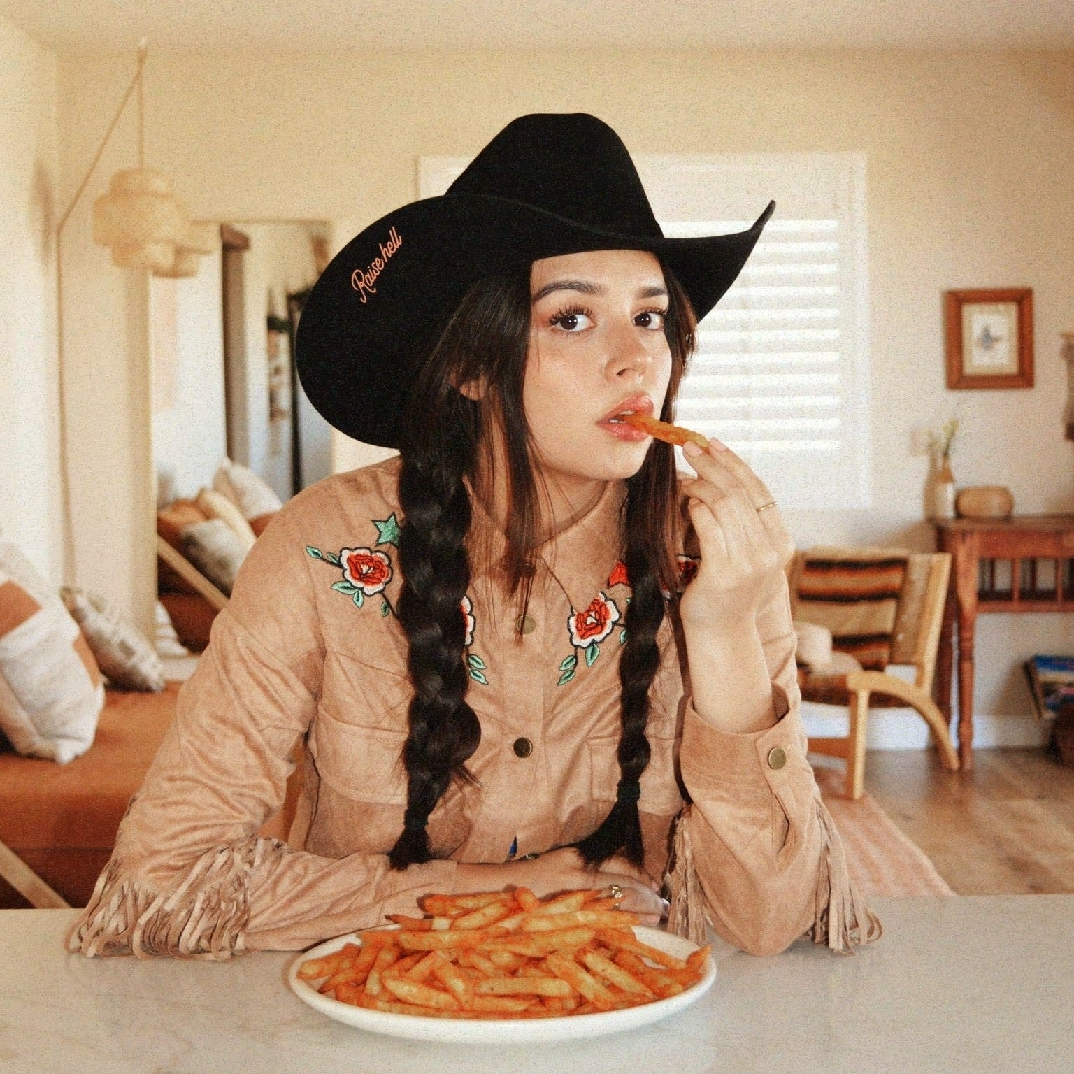 Raise Hell Cowboy Hat