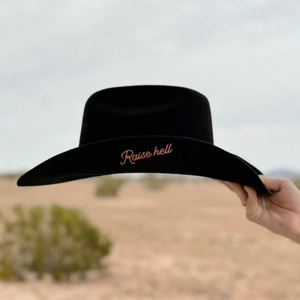 Raise Hell Cowboy Hat
