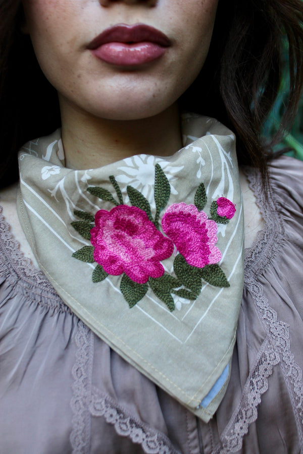 The Peony Bandana