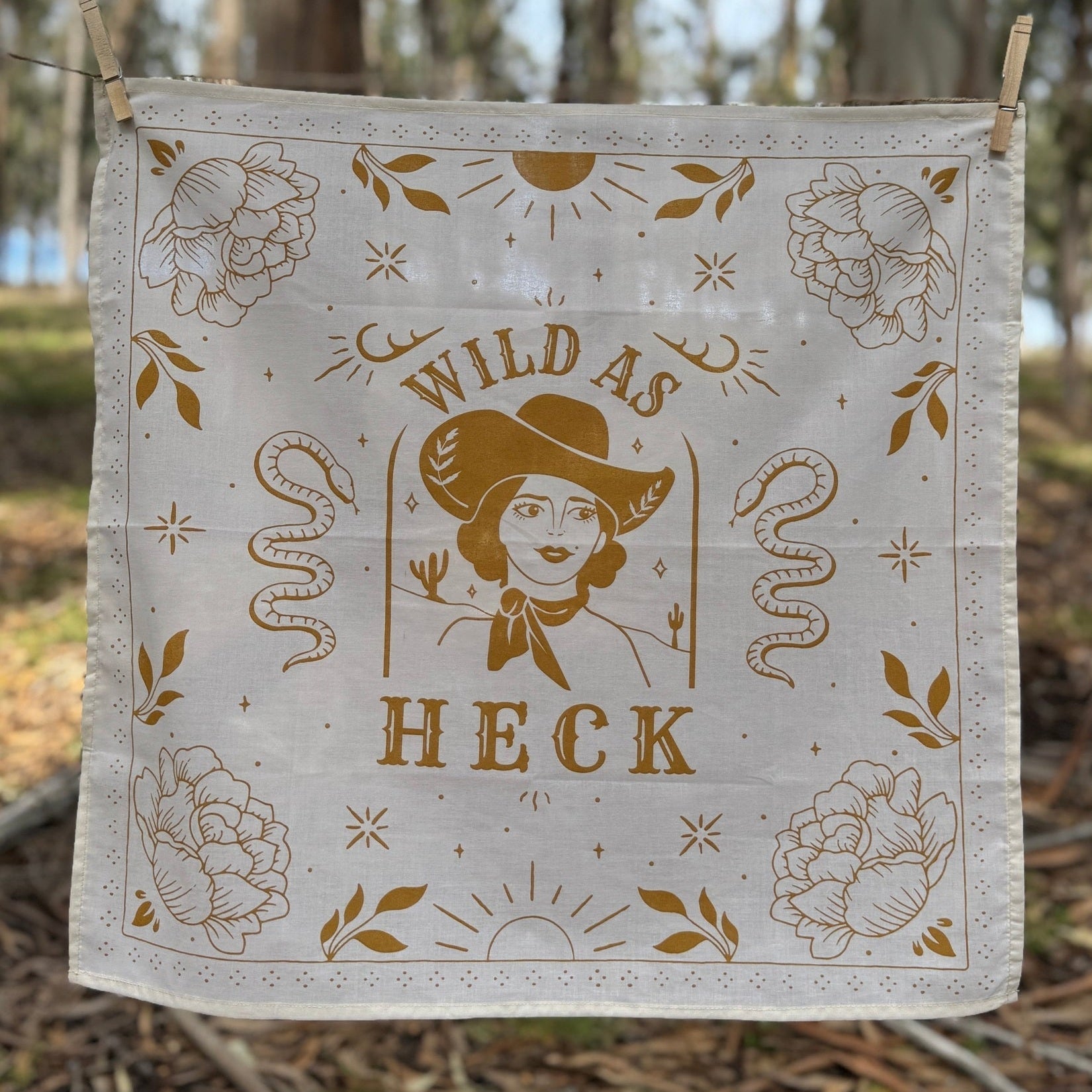 Wild As Heck Bandana