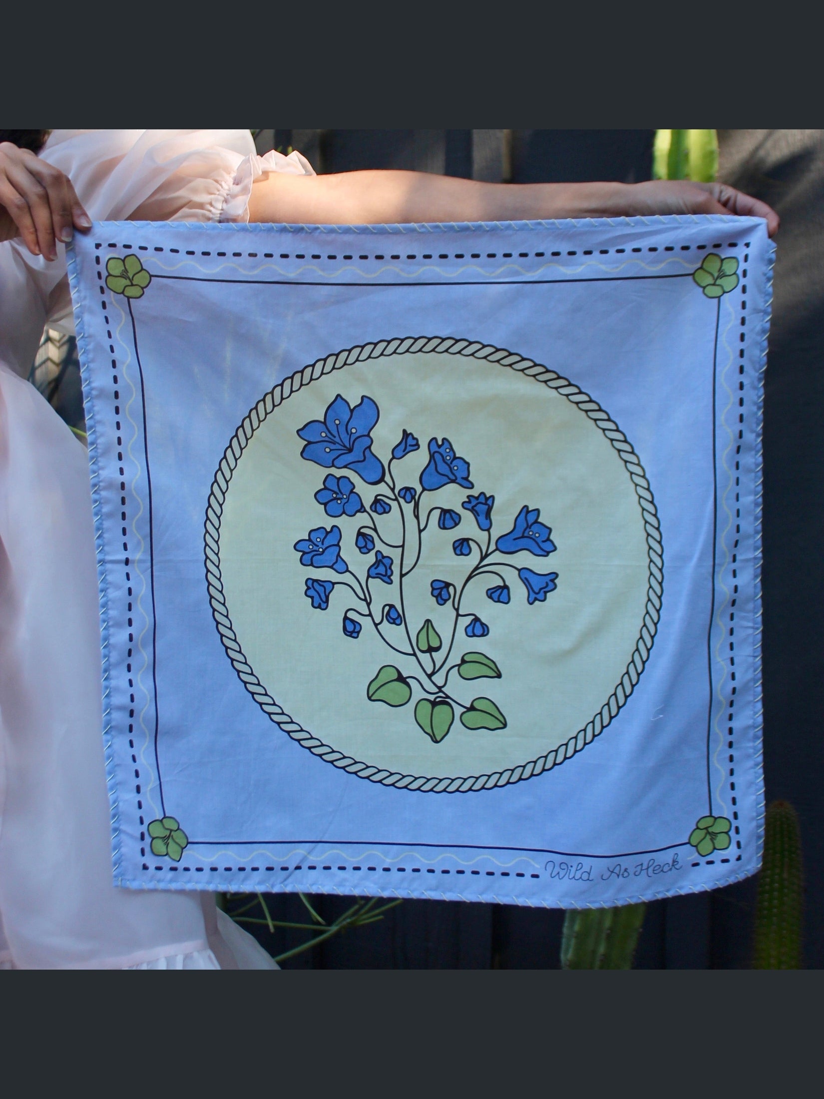 Blue Bells Bandana