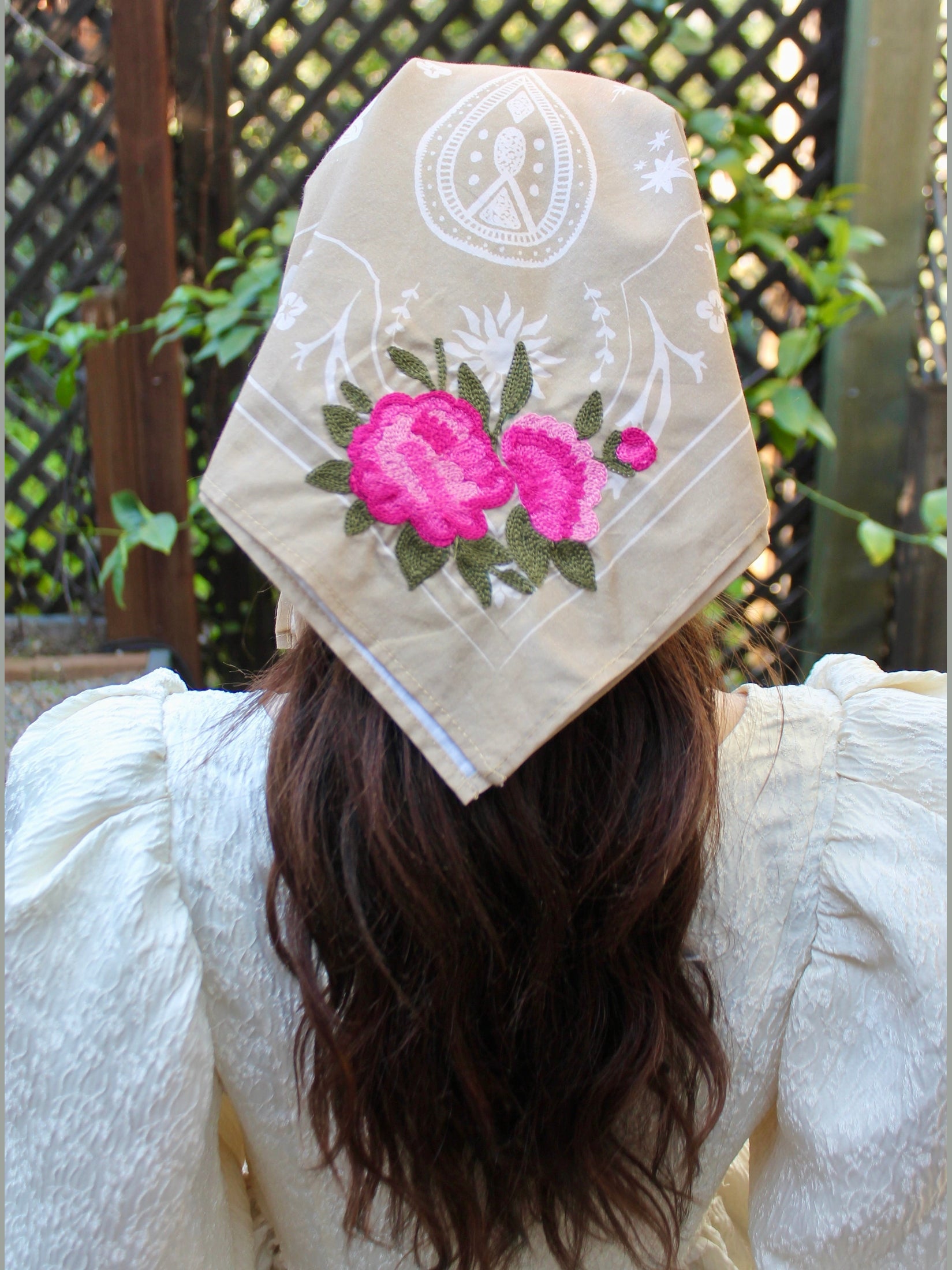 The Peony Bandana