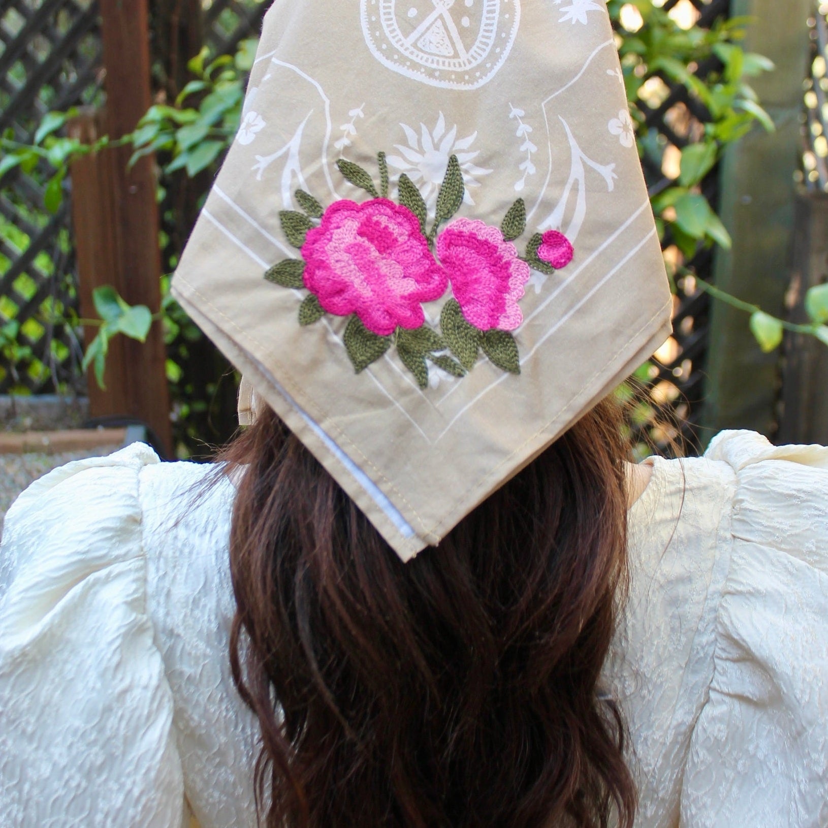 The Peony Bandana