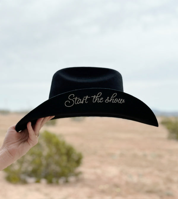Start The Show Cowboy Hat