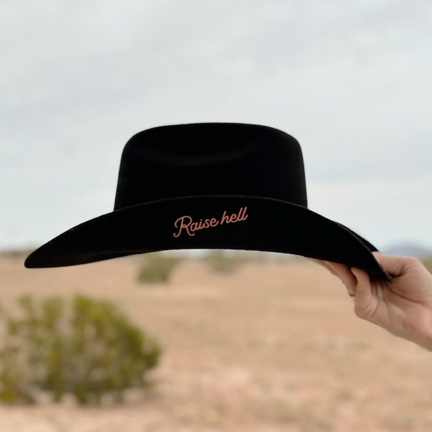 Raise Hell Cowboy Hat