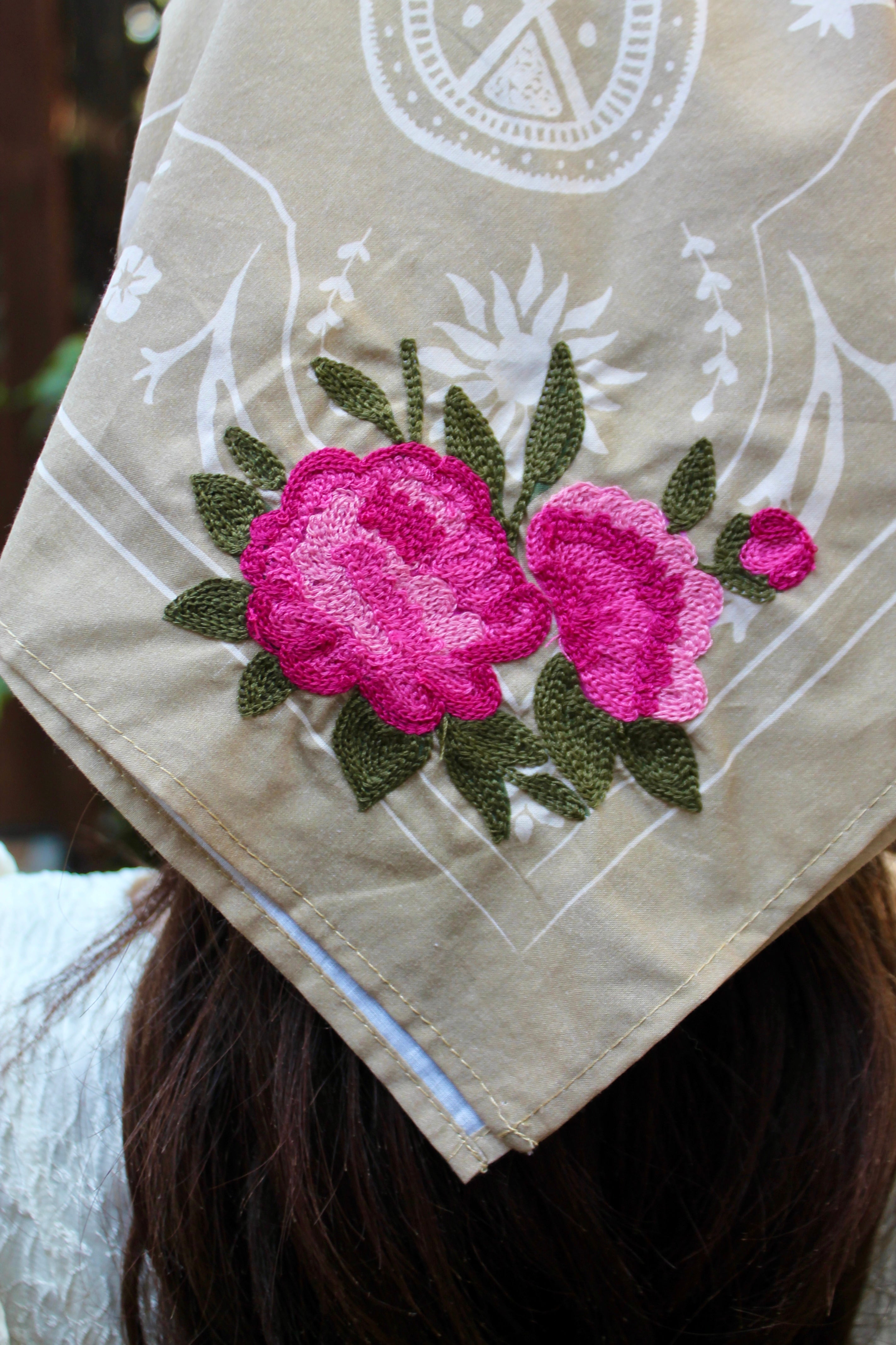 The Peony Bandana